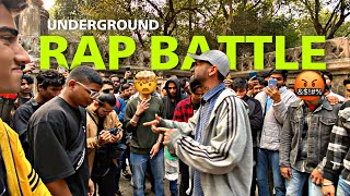 UNDERGROUND RAP BATTLE DELHI HIP HOP MOVEMENT part1 hiphop [upl. by Ennairam]