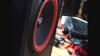 CerwinVega D3 10quot Inch 3Way Speakers playing Metallica Loud [upl. by Dworman]