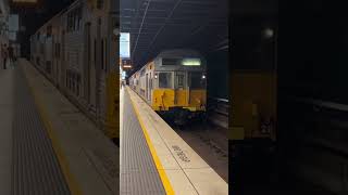 Sydney Trains S Set S28 passing Wynyard trains railway transport travel shorts sset sydney [upl. by Downe]