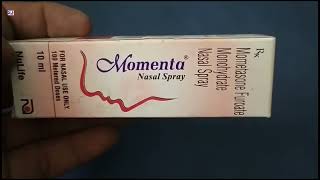 Momenta Nasal Spray  Mometasone Furoate Monohydrate Nasal Spray  Momenta Nasal Spray Uses Benefits [upl. by Ennayelsel]