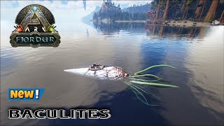 BACULITES taming in ARK Modded  Ark Fjordur  MOD  Prehistoric Beasts [upl. by Keyser]