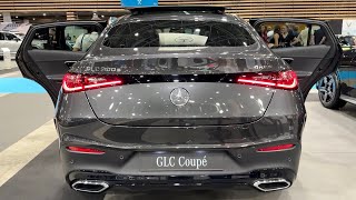 New MERCEDES GLC Coupe 2024  PRACTICALITY test amp TRUNK SPACE GLC 300 e 4MATIC [upl. by Viccora]