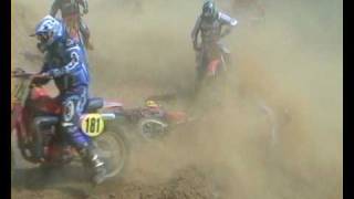 Motocross Riders Crash Canada Heights Kent [upl. by Newsom]