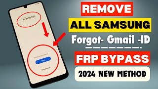 Samsung FRP Bypass 2024 All Android 14131211 BY New Trick 1 Click Remove Latest Security Patch [upl. by Suzi461]