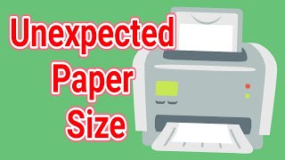 Unexpected Paper Size in Tray 2 hp lazerjet M402dn [upl. by Esor209]