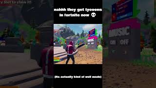 Since when were tycoons in fortnite 😭fortnite tycoon fortnitetycoon petergriffin doublelife [upl. by Isidora]