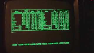 Installation of DoubleSpace on an 8088 PC with MSDOS 622 [upl. by Dlorag]