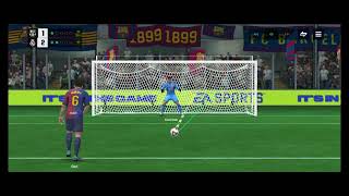 Real Madrid v Barcelona  Penalty Shootout  fc mobile [upl. by Particia369]