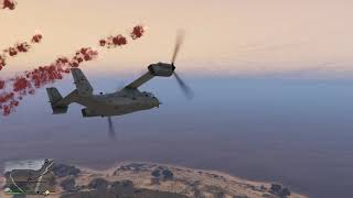 GTA V Aircraft Flares Countermeasures Mod [upl. by Latimer]