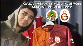 HEYECANDAN ÖLCEZZ GALATASARAYALANYASPOR MAÇINI TEPKİ VEREREK İZLİYOZZZZZ [upl. by Werdn]