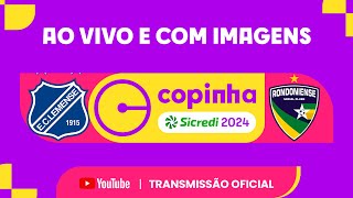 JOGO COMPLETO EC LEMENSE X RONDONIENSE RO  PRIMEIRA FASE  COPINHA SICREDI 2024 [upl. by Ethben]