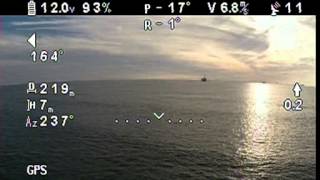 DJI Phantom 2 Suddenly Drops into Pacific Ocean [upl. by Ahseiyt386]