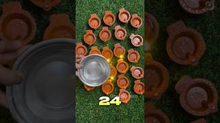 24 pieces of diyas set 💥 ytshorts diwali2024 onlineshopping homedecor festival [upl. by Tore694]