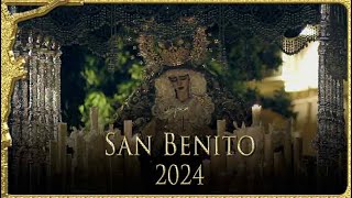 Virgen de la Encarnación 2024 de San Benito por La Alfalfa  Semana Santa de Sevilla 2024 [upl. by Ellennahs874]