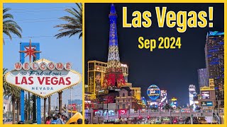 The Las Vegas Strip Sept 2024 [upl. by Varion]