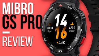 MIBRO GS PRO Unboxing Review  AÇO INOXIDÁVEL GPS5ATM e AMOLED Vale a pena É bom [upl. by Yeliak]