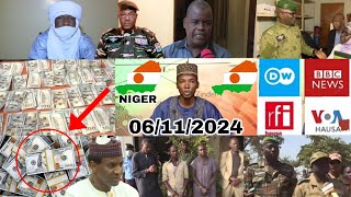 Labaran Hausa 06112024 Sojojin Niger🇳🇪 Sun Kama yan iska da Kudin Bogi Dalolin America🇺🇲 BBCDW [upl. by Gal185]