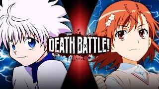 Killua VS Misaka Hunter X Hunter VS A Certain Magical Index  DEATH BATTLE [upl. by Saibot]