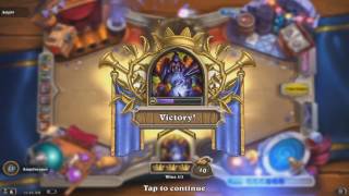 Harthstone Tavern Brawl Top 3 warlock [upl. by Ernesta]