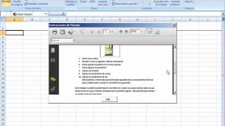 Tips Excel Crear ayuda a un clic para instrucciones de uso de una plantilla excel [upl. by Calore822]