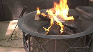 Fire Sense 30 in Portsmouth Black Fire Pit  Product Review Video [upl. by Janean645]