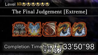 MHWI The Final Judgement Extreme Every Other Day Until Wilds 84 GL HH duo ft 5p3c7r4lHH [upl. by Nnairak668]