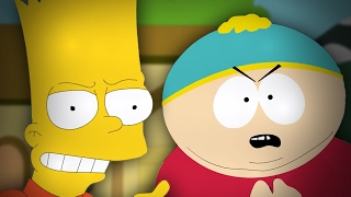 Bart Simpson vs Eric Cartman  Epic Cartoon Made Rap Battle Season 3 [upl. by Barthelemy]