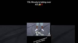 Lil Woody is taking over Atlanta in a hellcat ysl yslwoody lilwoody youngthug [upl. by Vachil777]