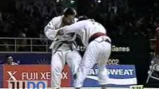 JUDO 2002 Asian Championships Ochirbat TsendAyush MGL  Yuta Yazaki JPN [upl. by Sondra]