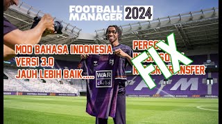 Update 30 MOD Football Manager 2024 Bahasa Indonesia Gratis [upl. by Perzan]