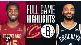 CAVS VS NETS FULL GAME HIGHLIGHTS  NOV 9 202425  NBA SEASON [upl. by Tlevesoor807]