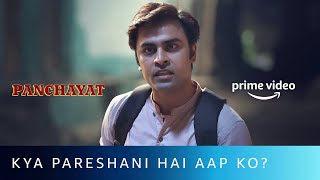 Pareshani Kya Hai Aap ko  Jeetu Bhaiya Angry Scene  Panchayat 2  Amazon Prime Video [upl. by Okemak]