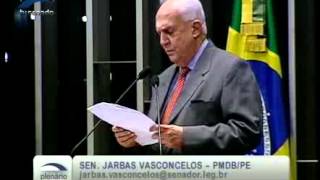 Jarbas Vasconcelos PMDBPE critica ações do governo pelo ocorrido com o Programa Bolsa Família [upl. by Enilreug573]