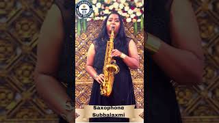 Saxophone Subbalaxmi guinnessworldrecords holder indiasgottalent season 1 semifinalist [upl. by Radack]