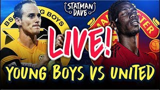 Young Boys 03 Manchester United LIVE  Statman Dave Watchalong [upl. by Kcirnek]