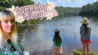 Grout Pen Fail 🙈 and Trying Cruffins At Swiss Valley Reservoir  Real Life Weekly Vlog [upl. by Danice823]