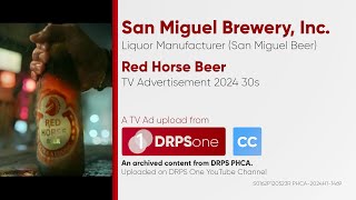 Red Horse Beer TV Ad 2024 30s Philippines CC [upl. by Ajiam]