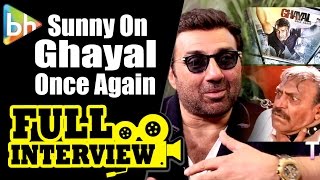 Sunny Deol  Ghayal Once Again  Action  BGM  Patriotism  Amrish Puri  Exclusive Full Interview [upl. by Gaudet272]