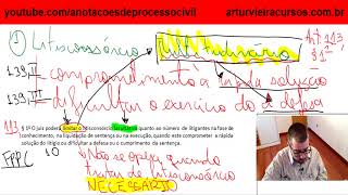 Dinâmica do litisconsórcio litisconsórcio multitudinário e Litisconsórcio ativo necessário [upl. by Ahsed]