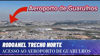 Rodoanel trecho Norte acesso ao aeroporto de Guarulhos Santos Dumont rodoanelnorte dji air3 [upl. by Etsyrk]