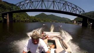 Kanawha River boat ride [upl. by Ehtyde898]