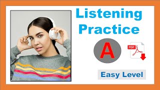 Listen and choose the correct option  level A easy  Basic Listening Exercises  Easy Listening [upl. by Nelrsa768]