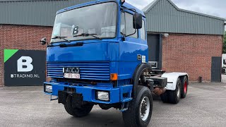 Iveco 26030  6x6   1988  Bronkhorst Trading  40628 [upl. by Ynnattirb459]