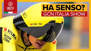 È giusto mettere limiti allo sviluppo tecnologico nel ciclismo  GCN Italia Show 271 [upl. by Ttocserp]