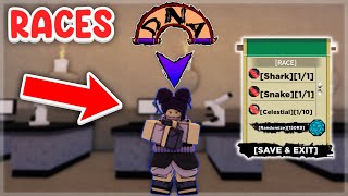 CODES How to Get Races in Shinobi Life 2  Shinobi Shark Puppet Snake Celestial  Shindo Life [upl. by Adne421]