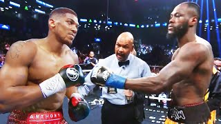 Anthony Joshua VS Deontay Wilder  2023 MEGA FIGHT [upl. by Arnelle684]