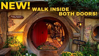 Step Inside a Hobbit Hole Exploring Bagshot Row at Hobbiton no talking first person view [upl. by Ardnala]