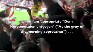 1 FC Union Berlin fans sing their team to victory [upl. by Etnovaj]