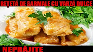 Sarmale cu varză dulce neprăjite [upl. by Sreip]