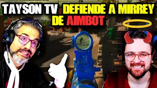 TAISON TV DEFENDIO A MIRREY TV DE LLEVAR AIMBOT EN WARZONE  INCREIBLE [upl. by Nyladnar]